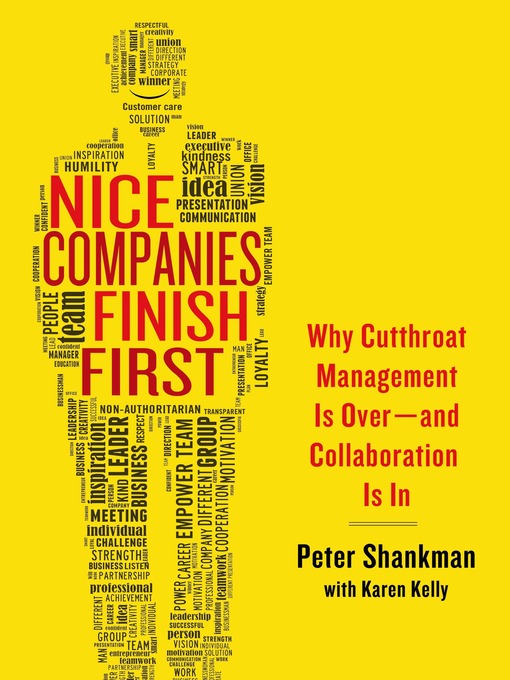Title details for Nice Companies Finish First by Peter Shankman - Wait list